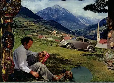 VW Fotoband Gute Fahrt durch ganze Jahr 1958
