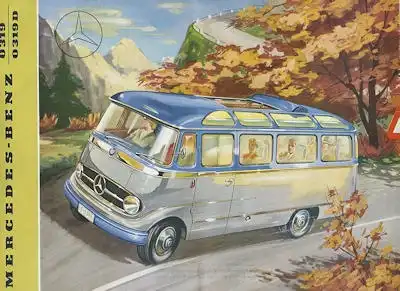 Mercedes-Benz O 319 / D Prospekt ca. 1957