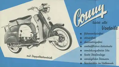 HMW Conny Moped-Roller Prospekt 2.1960