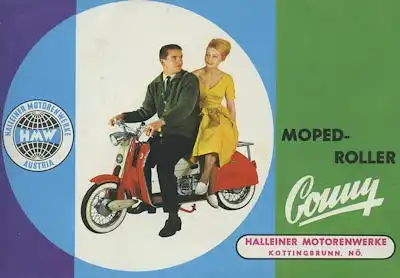 HMW Conny Moped-Roller Prospekt 2.1960