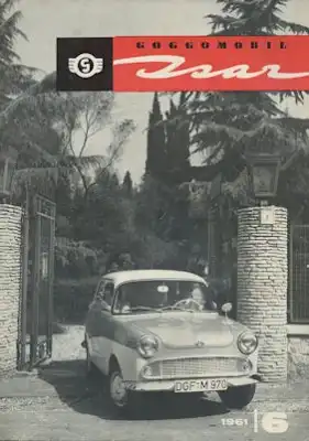 Glas Goggomobil Isar Zeitschrift 1961 Heft 6
