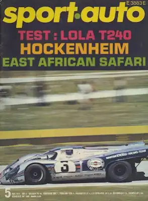 Sport Auto 1971 Heft 5