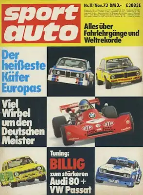 Sport Auto 1973 Heft 11