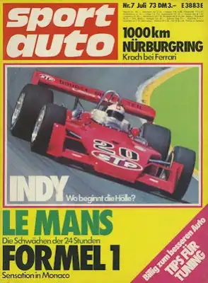 Sport Auto 1973 Heft 7
