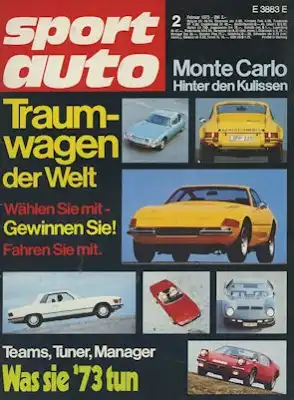 Sport Auto 1973 Heft 2