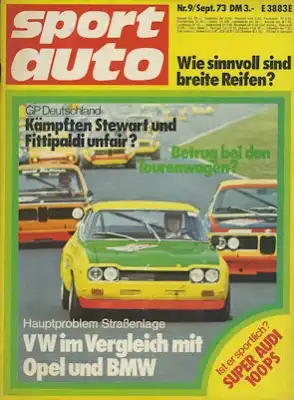 Sport Auto 1973 Heft 9