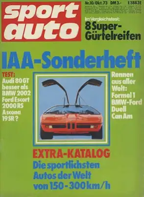 Sport Auto 1973 Heft 10