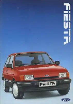 Ford Fiesta Prospekt 9.1986