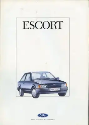 Ford Escort Prospekt 2.1987