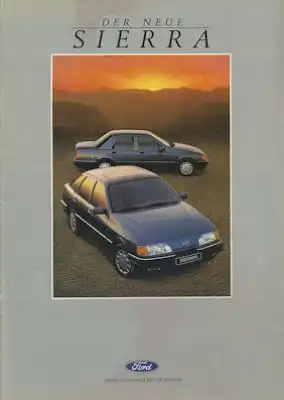 Ford Sierra Prospekt 12.1986