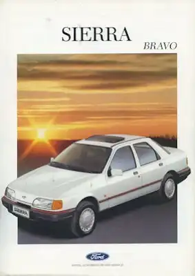 Ford Sierra Bravo Prospekt 4.1989