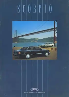 Ford Scorpio Prospekt 12.1989