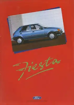 Ford Fiesta Prospekt 12.1989
