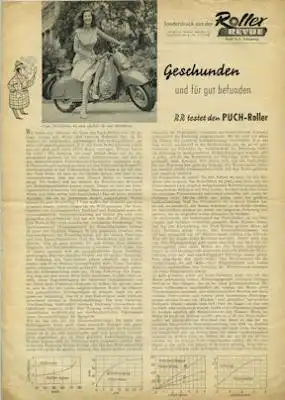 Puch Roller Test ca. 1956
