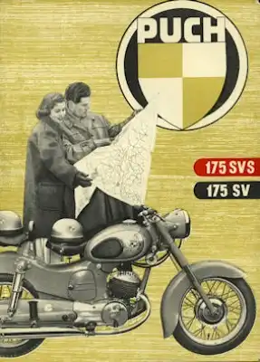 Puch 175 SVS 175 SV Prospekt 1957