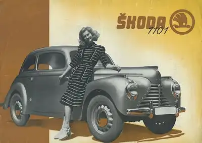 Skoda 1101 Prospekt 1947 f