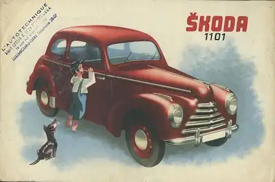 Skoda 1101 Prospekt 1947 f