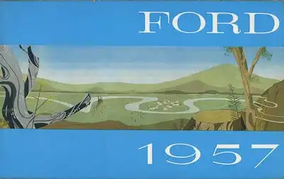 Ford Programm 1957 f+nl