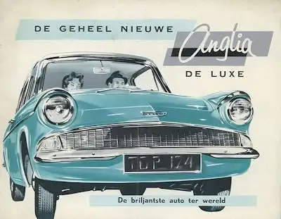 Ford Anglia Prospekt ca. 1960 nl