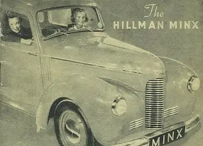 Hillman Minx Prospekt 1948