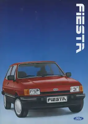 Ford Fiesta Prospekt 1.1986