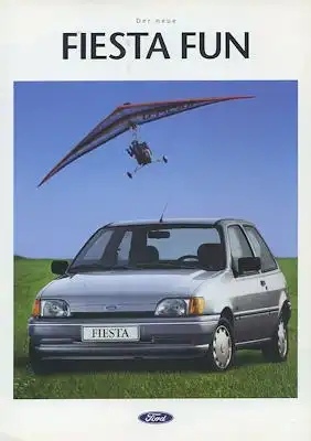 Ford Fiesta Fun Prospekt 8.1992