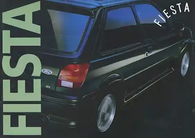 Ford Fiesta Prospekt 8.1993