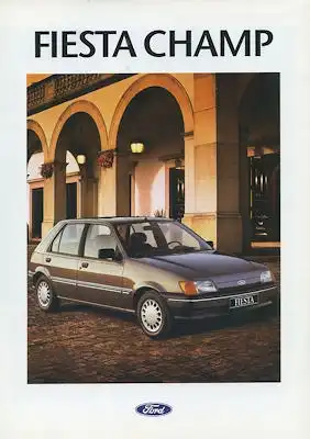 Ford Fiesta Champ Prospekt 8.1992