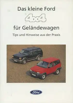 Ford Geländewagen Prospekt 7.1993