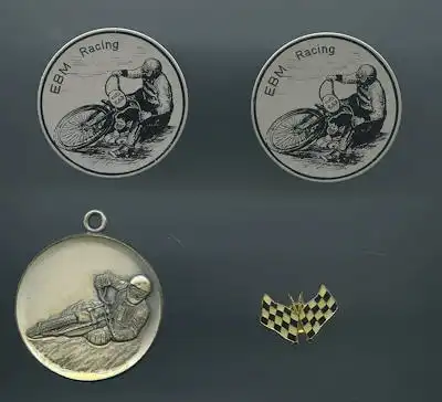 17 original Anstecker Eisspeedway Berlin 1989-2005