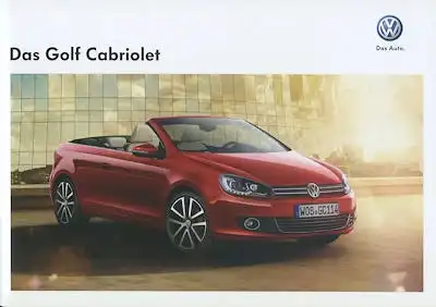 VW Golf 6 Cabriolet Prospekt 5.2012