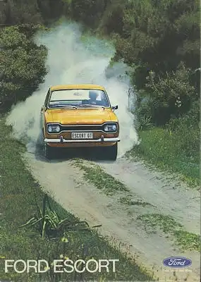 Ford Escort Prospekt ca. 1971