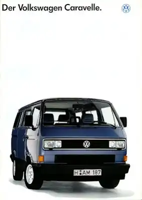 VW T 3 Caravelle Prospekt 1.1990
