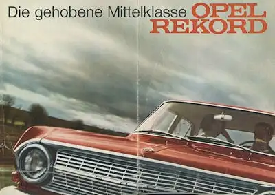 Opel Rekord A Prospekt 1964
