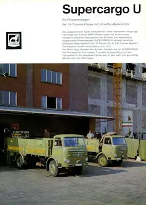 Büssing Supercargo U Prospekt 9.1963