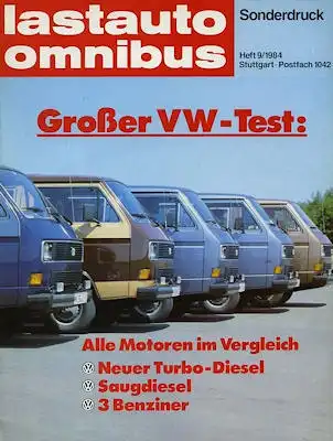 VW T 3 Test 1984