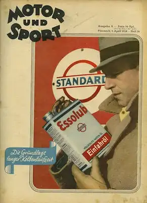 Motor & Sport 1938 Heft 14
