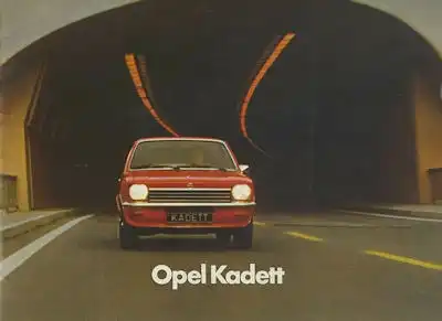 Opel Kadett C Prospekt 8.1974