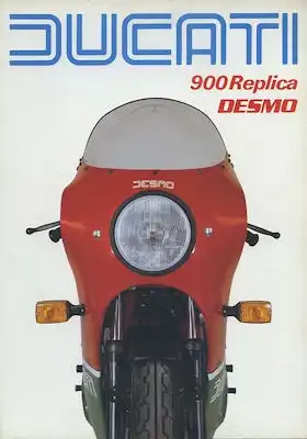 Ducati 900 Replica Desmo Prospekt 1980