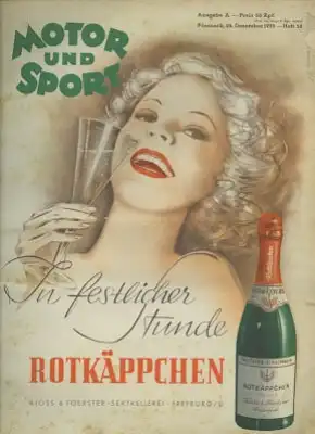 Motor & Sport 1939 Heft 52