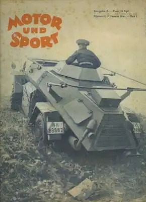 Motor & Sport 1940 Heft 1