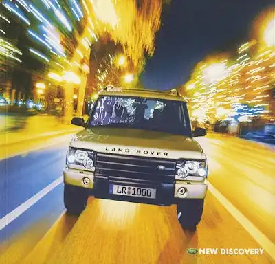 Land Rover New Discovery Prospekt 2002
