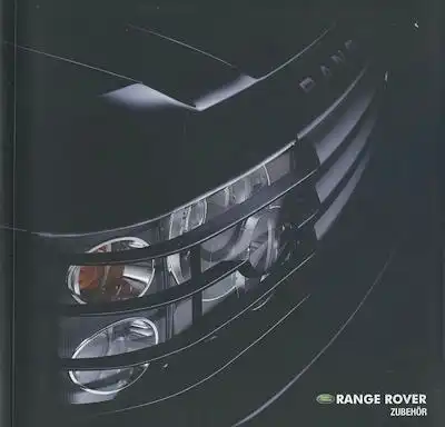 Range Rover Zubehör Prospekt 12.2001