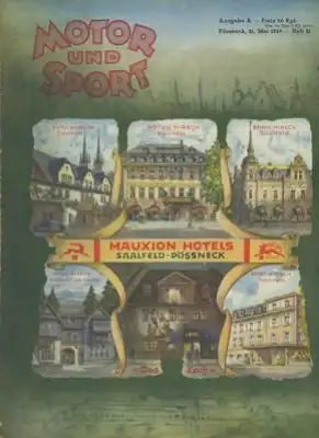 Motor & Sport 1939 Heft 21