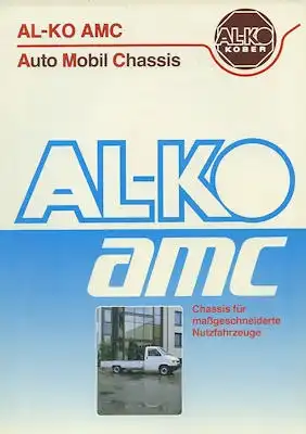 VW T 4 AL-KO Kober AMC Chassis Prospekt 9.1990