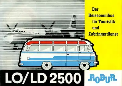 Robur LO LD 2500 Omnibus Prospekt 1966