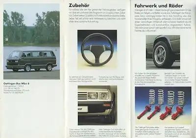 VW / Audi Oettinger Programm 8.1985