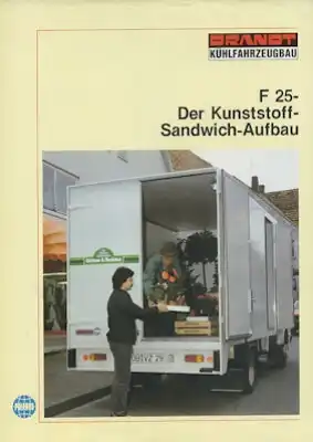 VW LT Kühlfahrzeug Prospekt ca. 1978