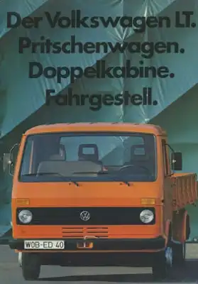 VW LT Prospekt 8.1983