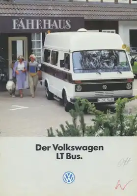 VW LT Bus Prospekt 3.1985